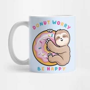 Donut Worry Be Happy Mug